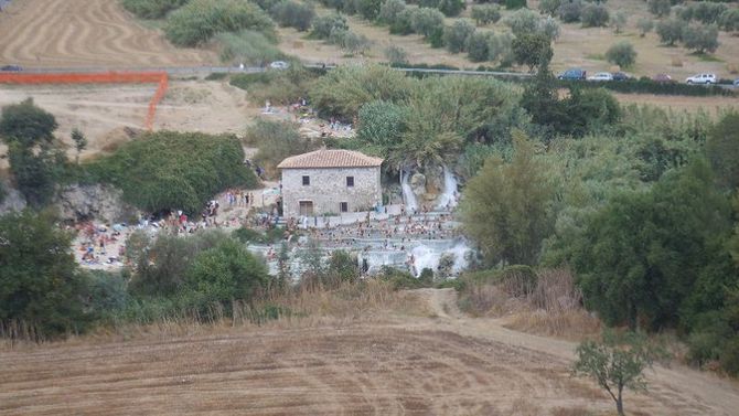 La magica acqua sorgiva di Saturnia