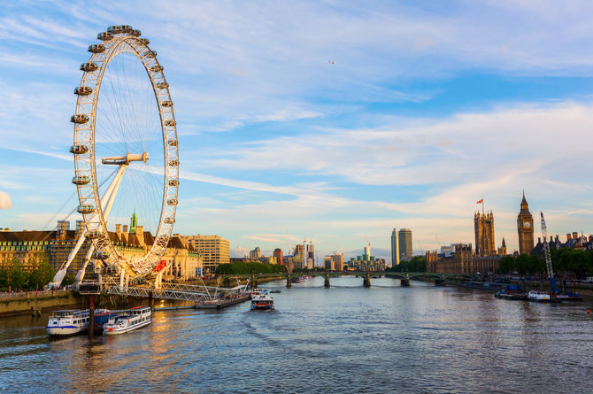 London Eye = 2,5 ore