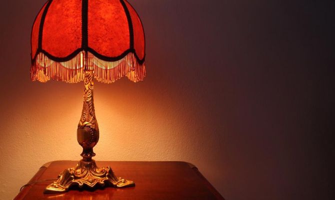 Abat jour vintage