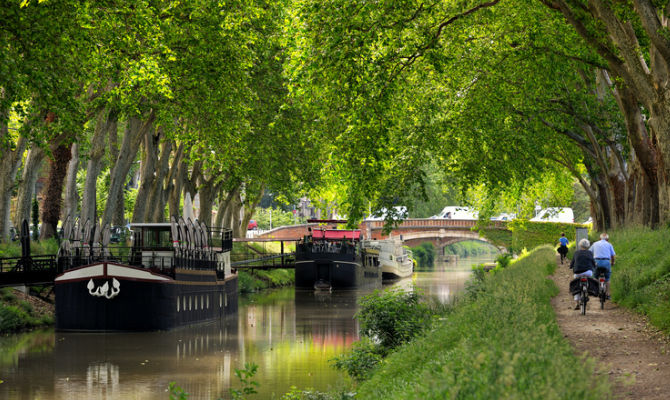 Canal du Midi nei pressi di Tolosa