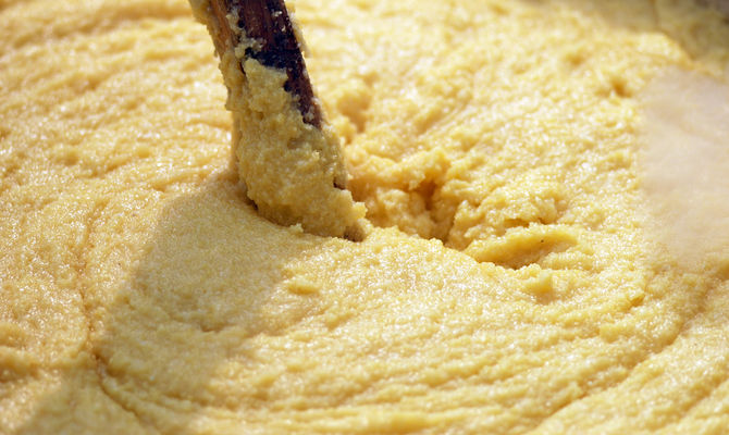 cottura polenta di mais