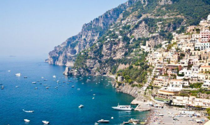 Positano, costiera amalfitana, mare, campania