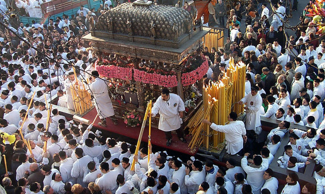 Processione durante la Festa di Sant'Agata