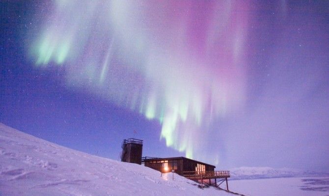 aurora boreale,svezia