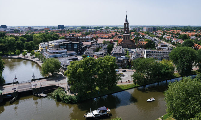 Panorama di Leeuwarden