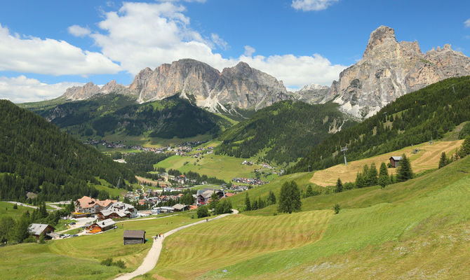 paesaggio di montagna, Dolomiti