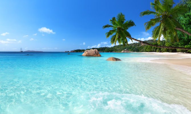 Seychelles, spiaggia