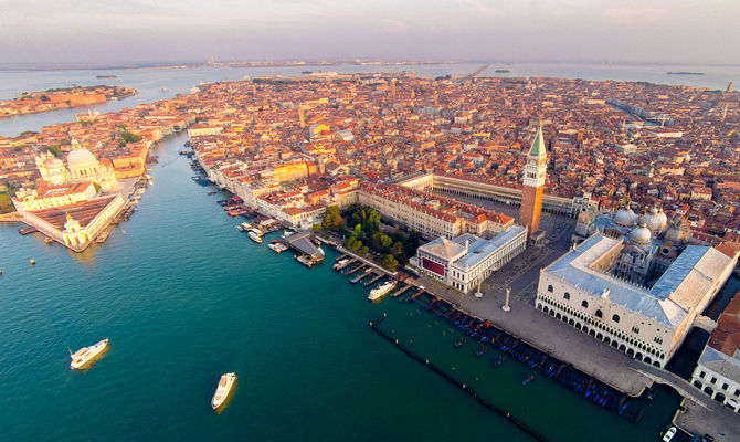 Venezia veduta aerea