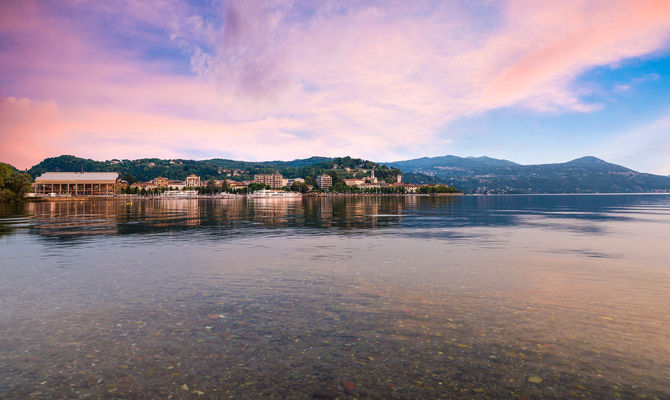 Scorcio di Arona sul Lago Maggiore